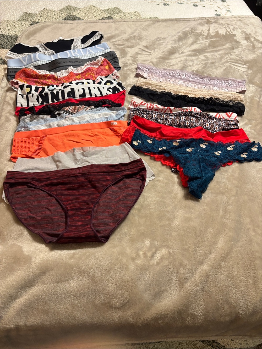 18 pairs of Medium panties